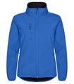 Dames Softshell Jas Clique Classic 0200915 royal blue